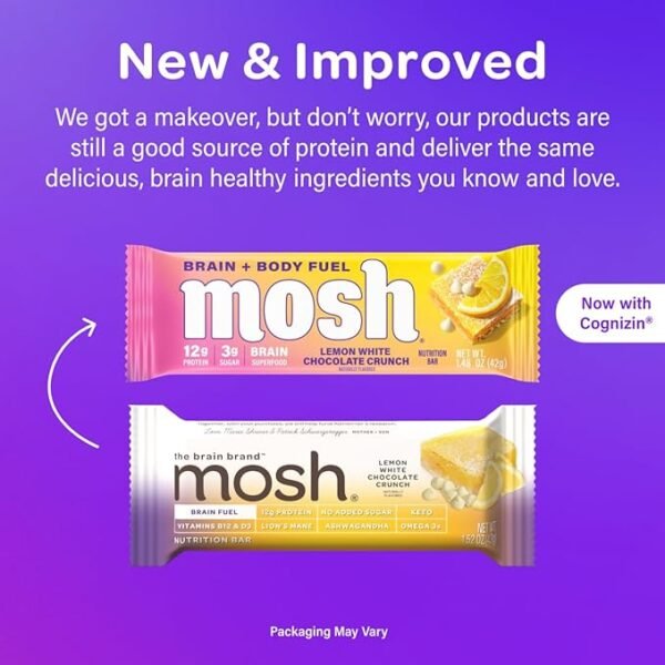 MOSH Protein Bars Variety Pack – 6 Count - Image 5