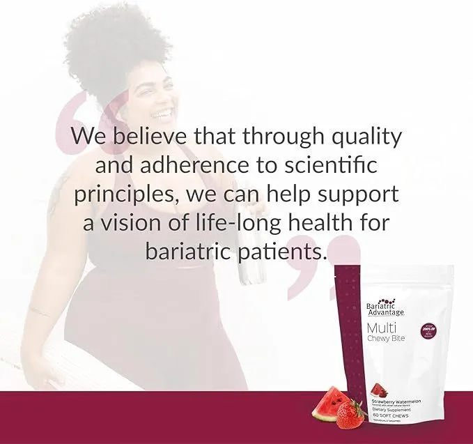 Bariatric Advantage Multi Chewy Bite – Strawberry Watermelon – 60 Count - Image 3