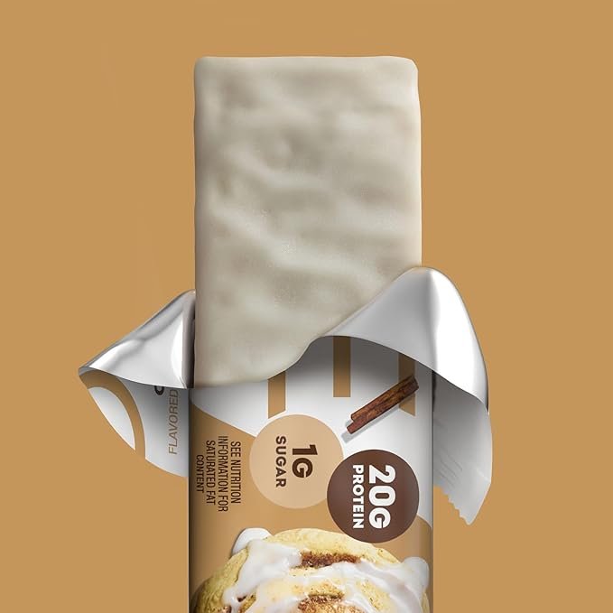 ONE Protein Bars Cinnamon Roll – 12 Count - Image 5