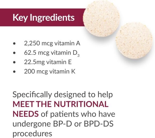 Bariatric Advantage Chewable High ADEK Iron - Image 5