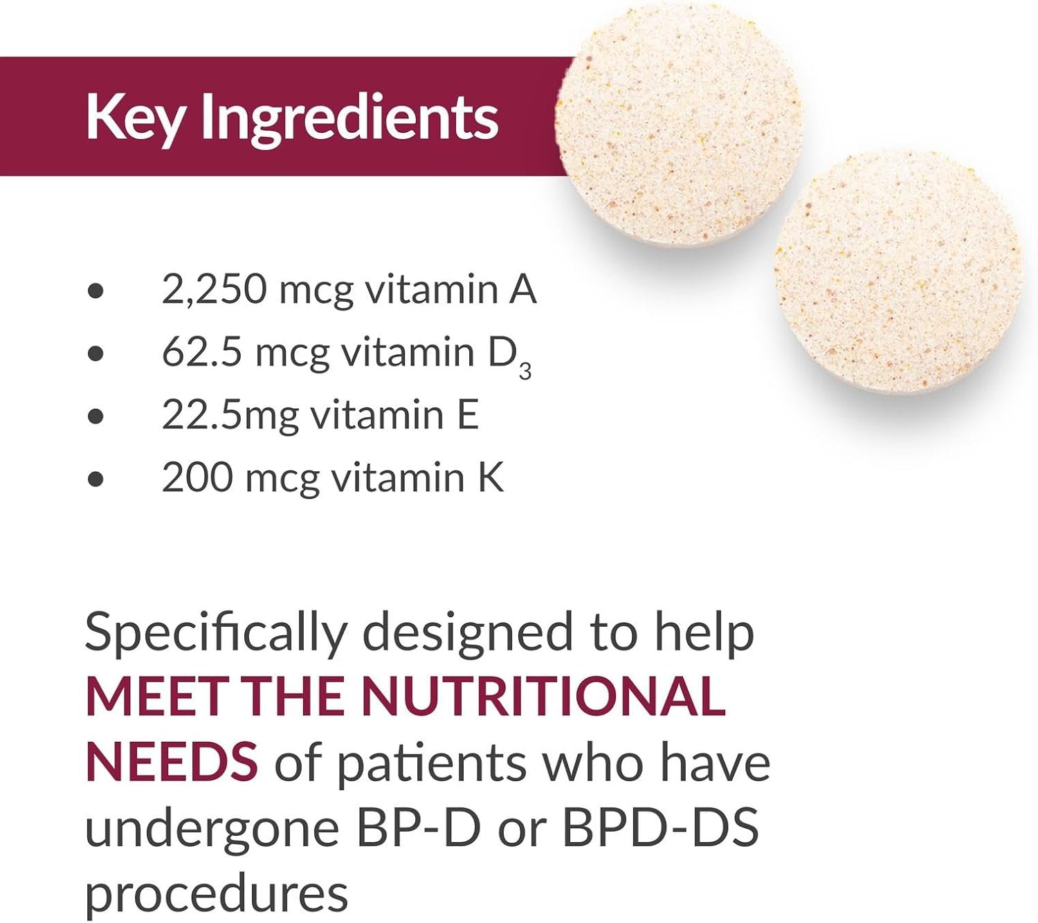 Bariatric Advantage Chewable High ADEK Iron - Image 5