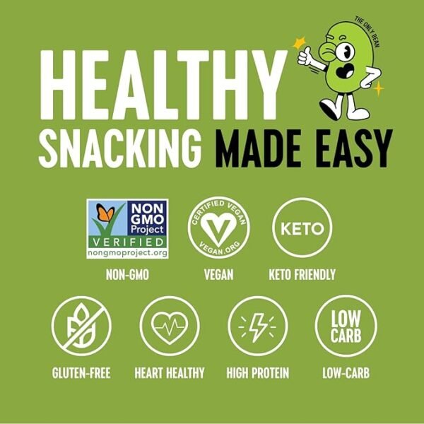 The Only Bean Wasabi Edamame, 10 Pack - Image 4