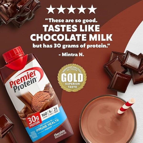 Premier Protein Shake Chocolate 30g - Image 3