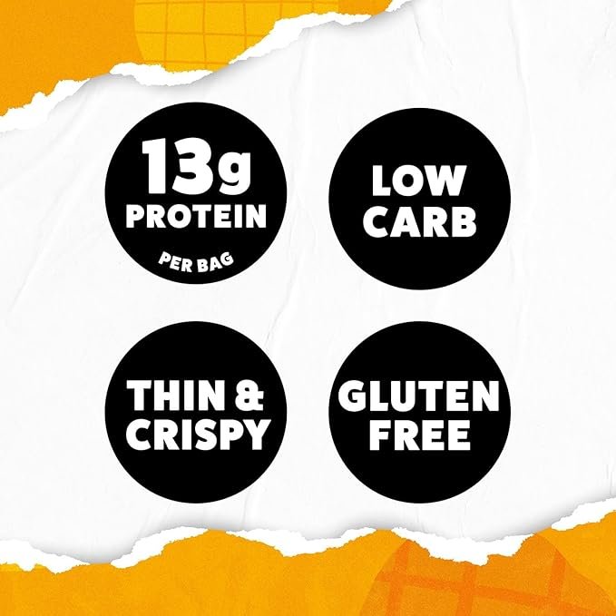 WILDE Protein Chips – Chicken & Waffles – 12 Pack (1.34oz) - Image 5