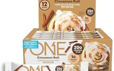 ONE Protein Bars Cinnamon Roll – 12 Count