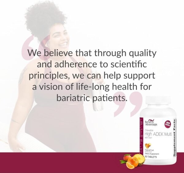 Bariatric Advantage Chewable High ADEK Iron - Image 3