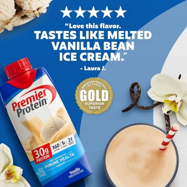Premier Protein Shake Vanilla 30g - Image 3