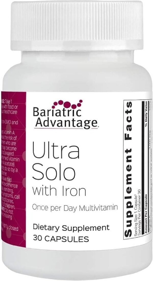 Bariatric Ultra Solo Multivitamin with Iron