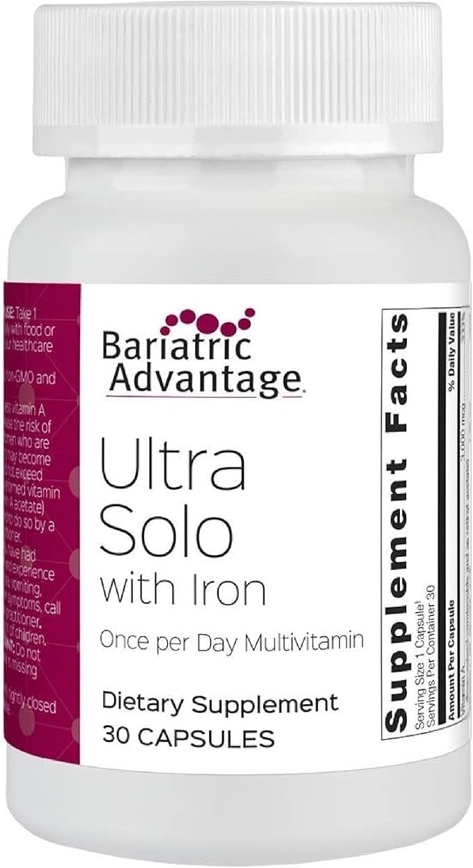Bariatric Ultra Solo Multivitamin with Iron