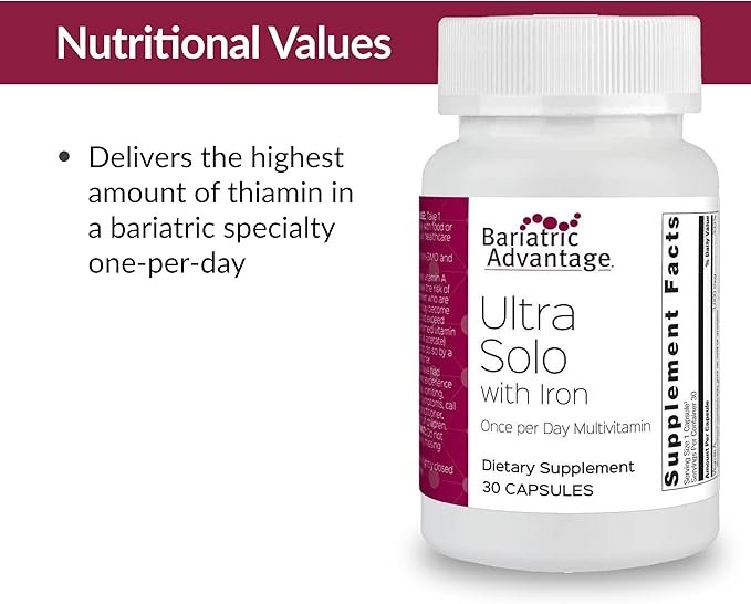 Bariatric Ultra Solo Multivitamin with Iron - Image 5
