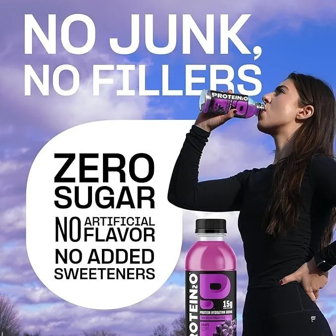 Protein2o Hydration Drink, Grape Flavor - Image 5