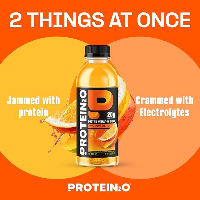 Protein2o Hydration Drink Orange Mango 20g - Image 6