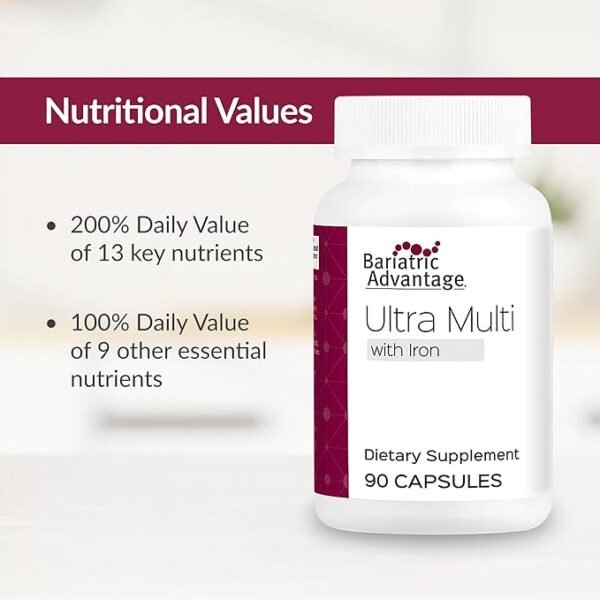 Bariatric Advantage Ultra Multivitamin with Iron - Image 6