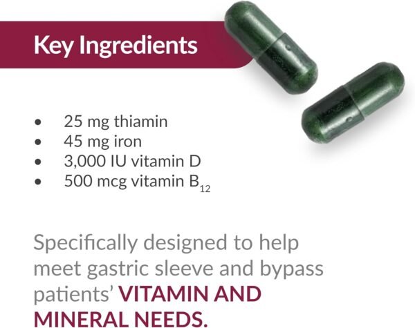 Bariatric Ultra Solo Multivitamin with Iron - Image 4