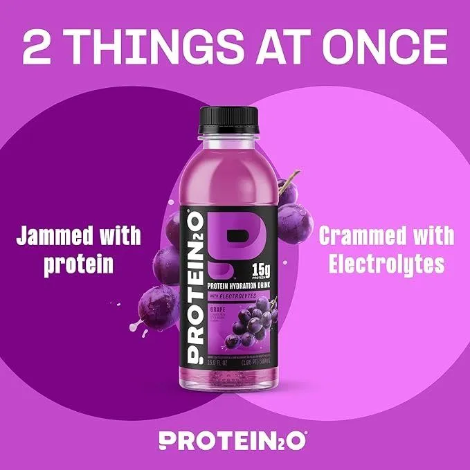 Protein2o Hydration Drink, Grape Flavor - Image 6