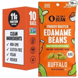 The Only Bean Buffalo Edamame, 10 Pack