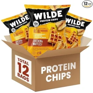WILDE Protein Chips – Chicken & Waffles – 12 Pack (1.34oz)