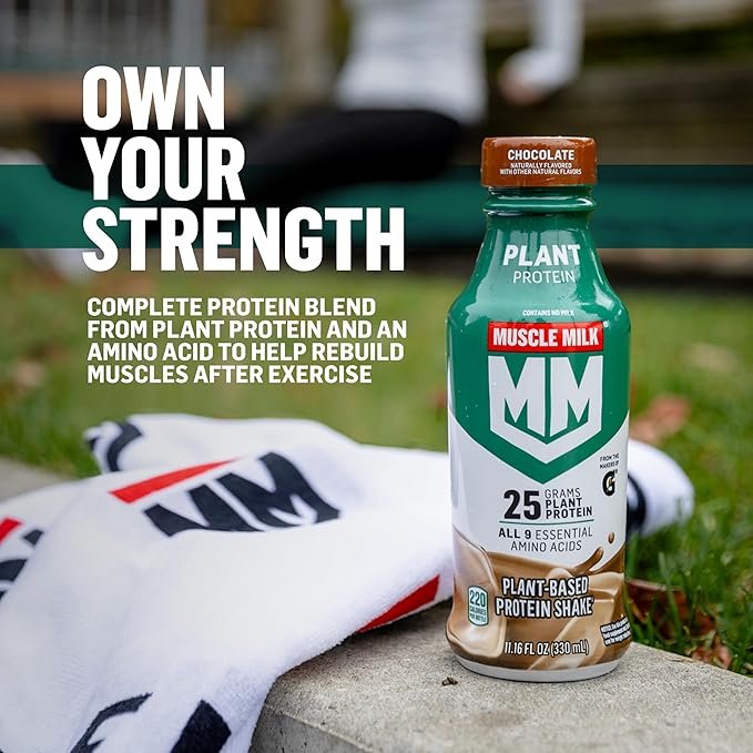 Muscle Milk Plant Shake, 12 Pack - Image 5
