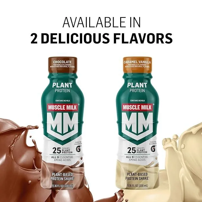Muscle Milk Plant Shake, 12 Pack - Image 3