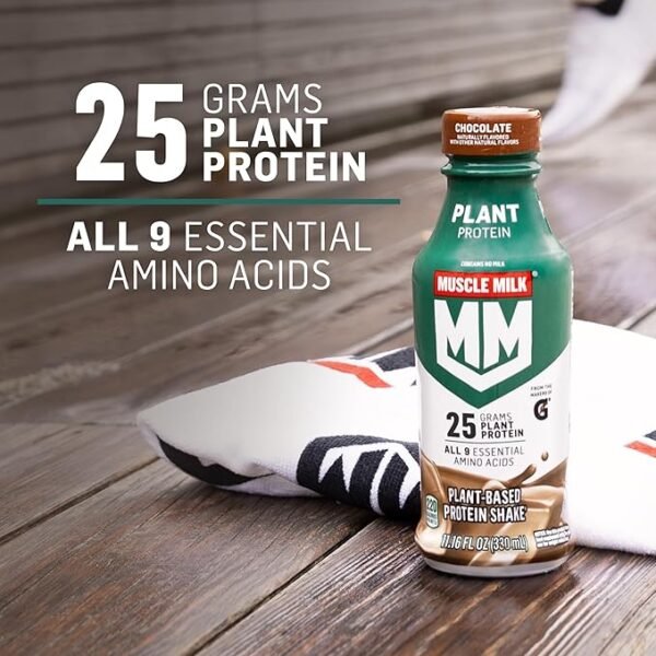 Muscle Milk Plant Shake, 12 Pack - Image 6