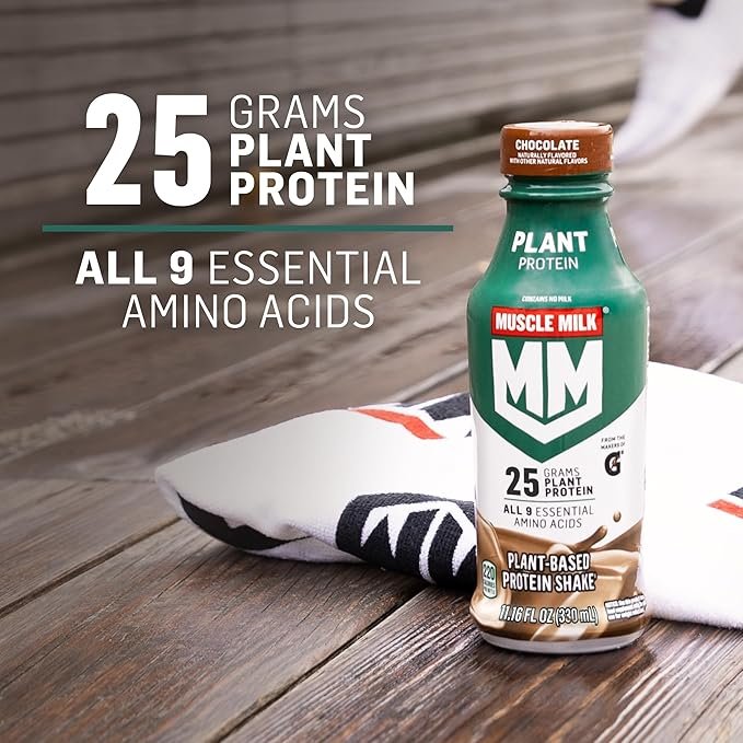 Muscle Milk Plant Shake, 12 Pack - Image 6