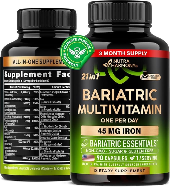 Bariatric Multivitamin with 45mg Iron
