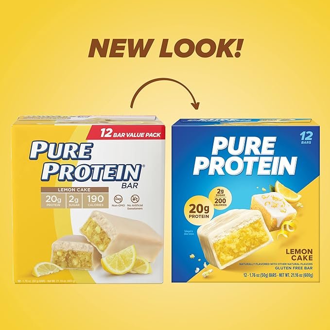 Pure Protein Bars Lemon Cake 12 Pack - Image 6