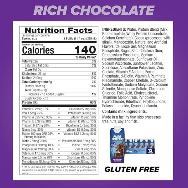 Pure Protein Shake Variety Pack 30g - Image 2