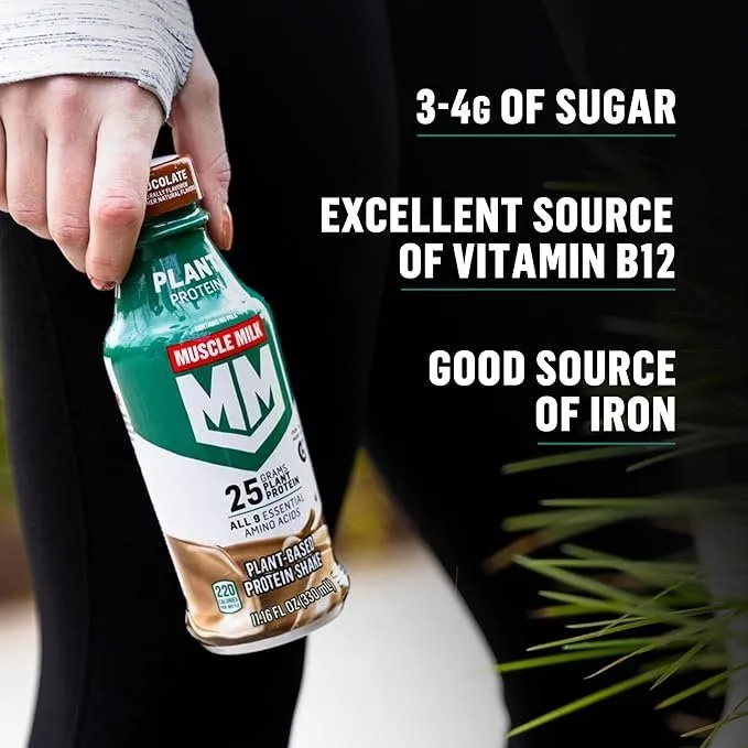 Muscle Milk Plant Shake, 12 Pack - Image 4