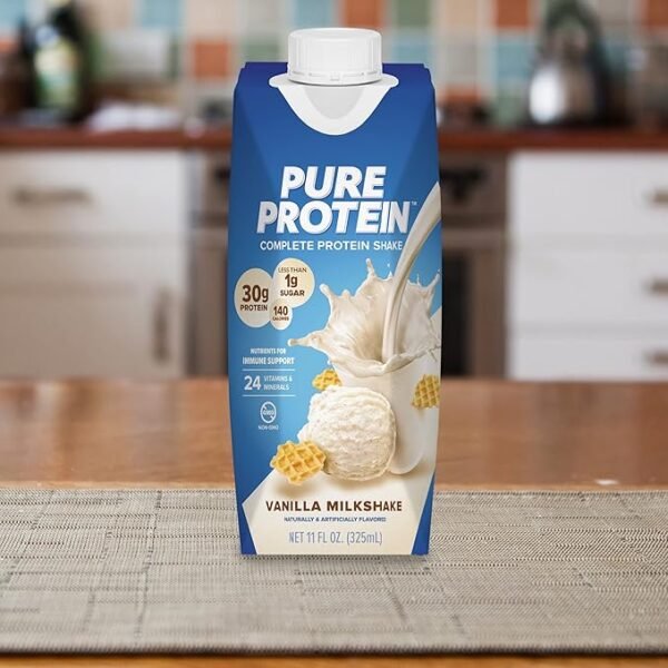 Pure Protein Shake Vanilla 30g - Image 4