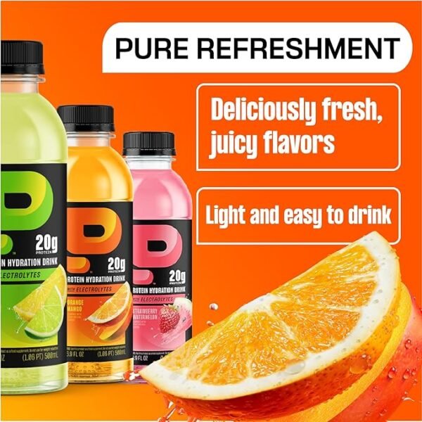 Protein2o Hydration Drink Orange Mango 20g - Image 4