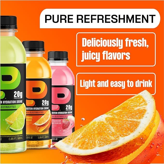 Protein2o Hydration Drink Orange Mango 20g - Image 4