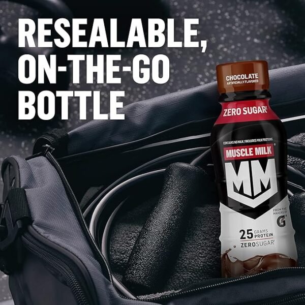 Muscle Milk Protein Shake Chocolate 25g - Image 3
