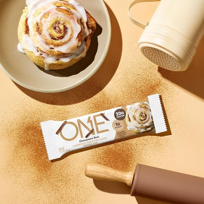 ONE Protein Bars Cinnamon Roll – 12 Count - Image 6
