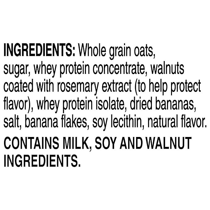 Protein Instant Oatmeal, Banana Nut - Image 3