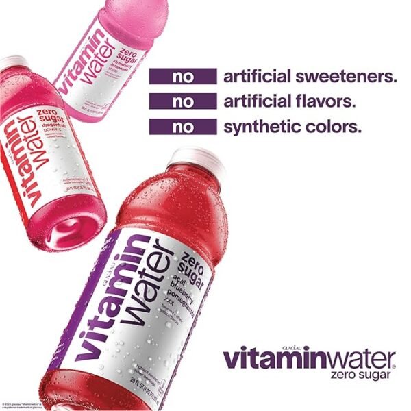 Vitaminwater zero XXX, 16.9 Fl Oz (pack of 6) - Image 2