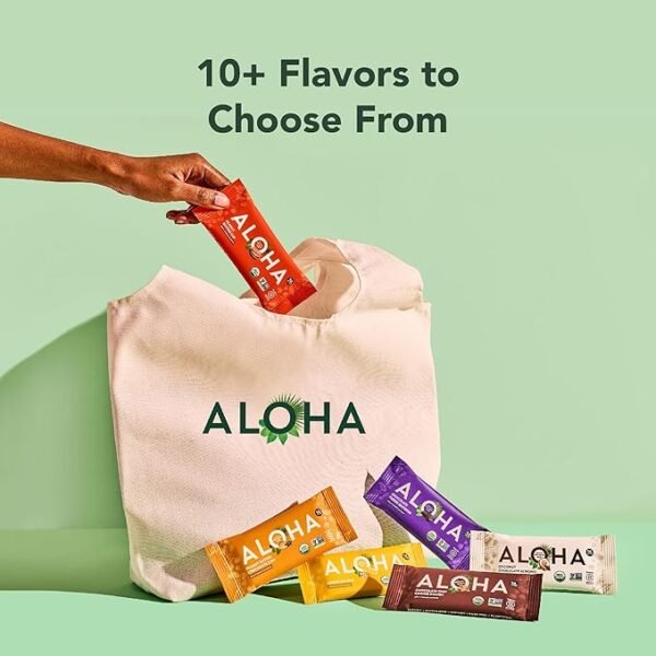 ALOHA Protein Bars Chocolate Mint – 12 Pack - Image 6