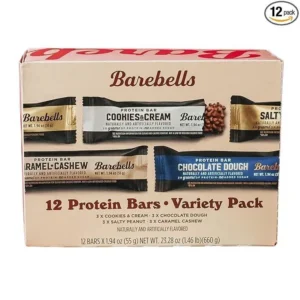 Barebells Protein Bars Variety Pack – 12 Count