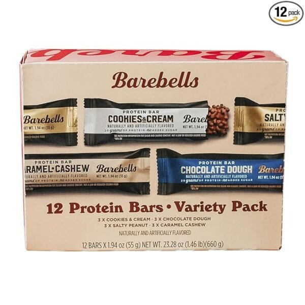 Barebells Protein Bars Variety Pack – 12 Count