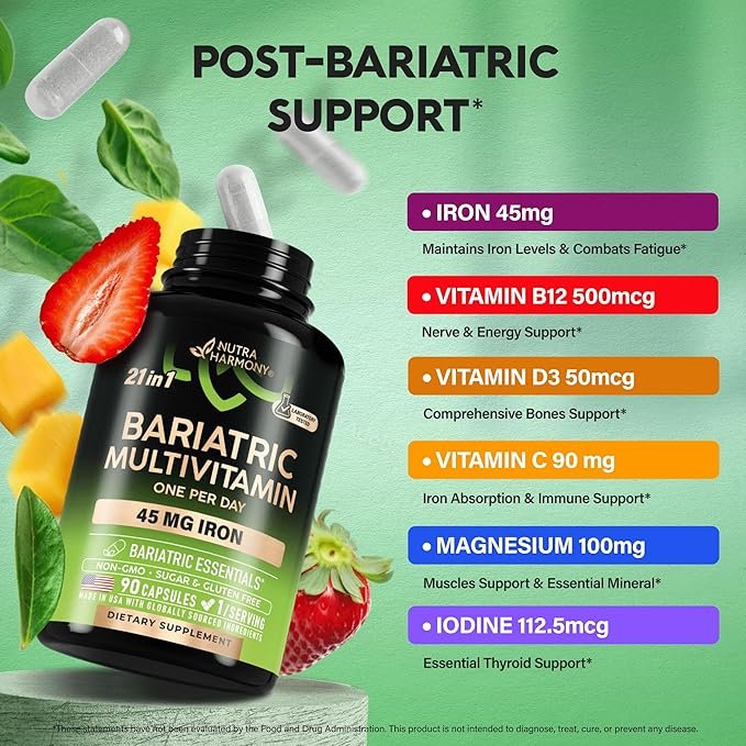 Bariatric Multivitamin with 45mg Iron - Image 4