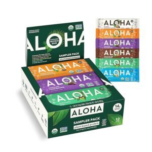 ALOHA Organic Protein Bars Variety Pack