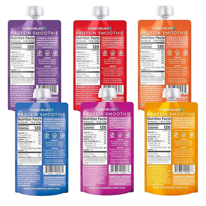 Designer Wellness Protein Smoothie Variety Pack - Image 5
