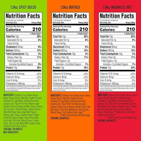 Wilde Protein Chips Spicy Variety – 12 Pack - Image 2