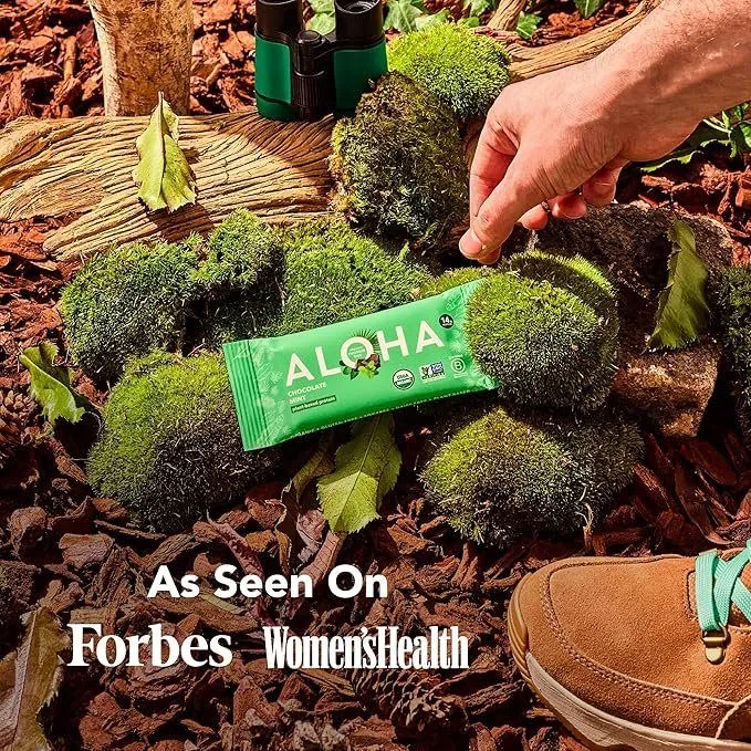 ALOHA Protein Bars Chocolate Mint – 12 Pack - Image 3